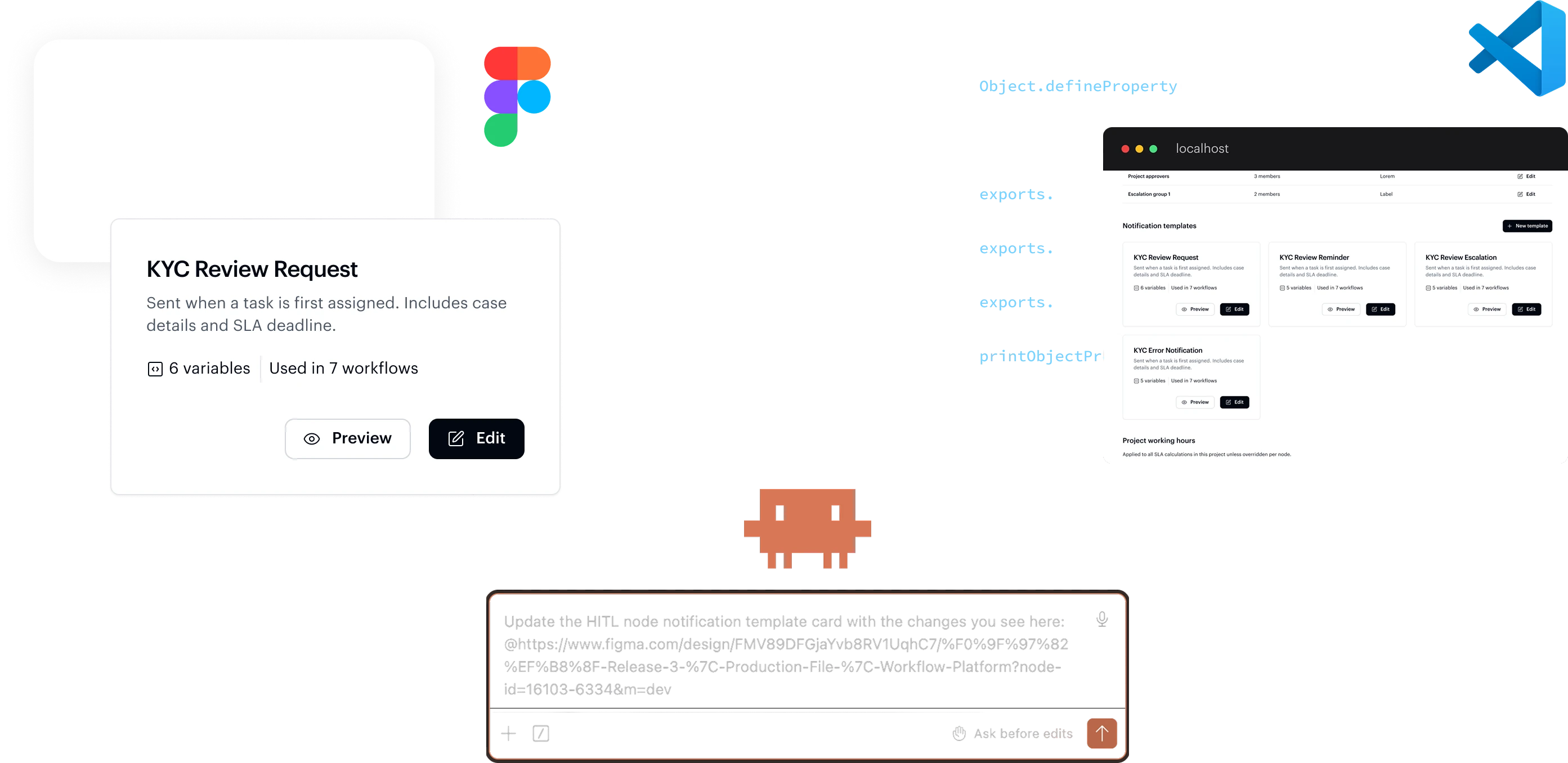 Coded prototype built with Claude Code