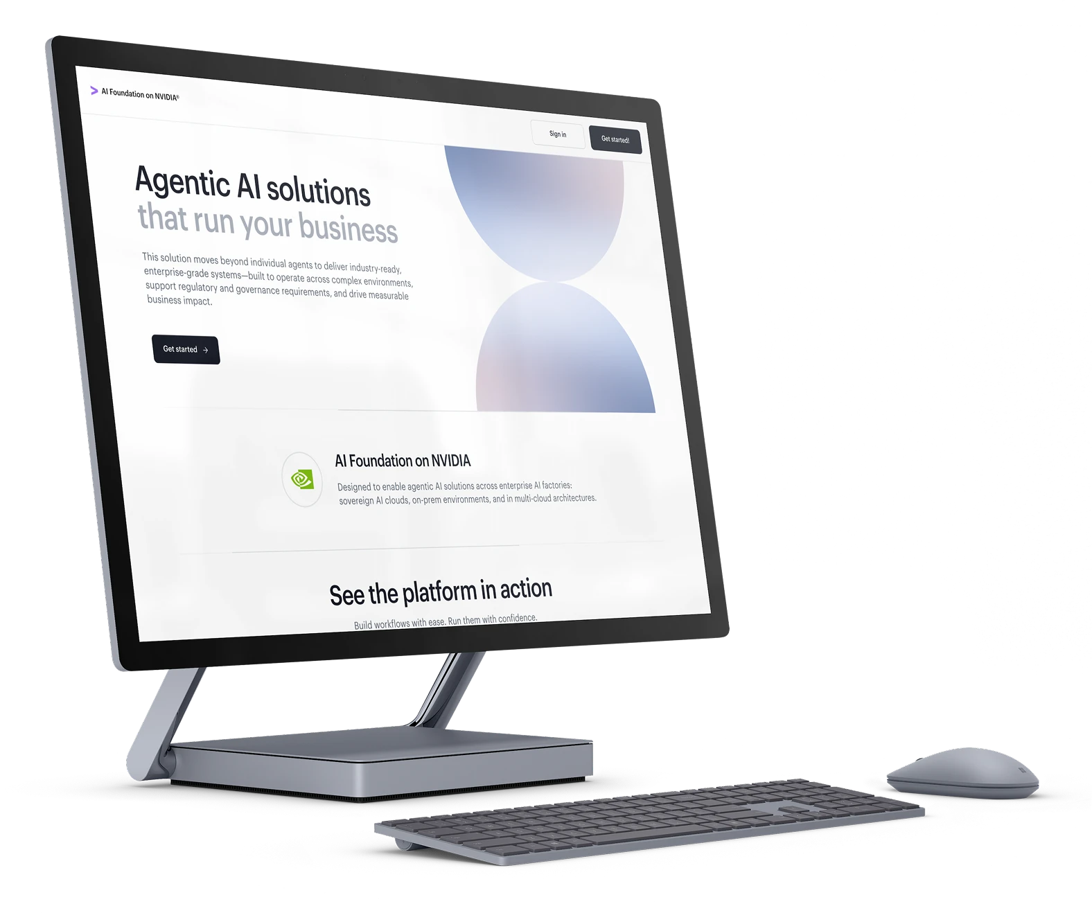 AI Foundation platform