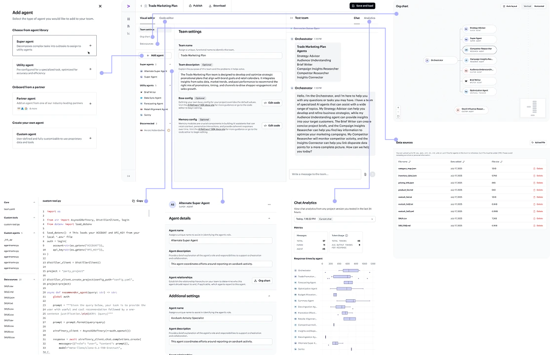 Non-linear discovery paths