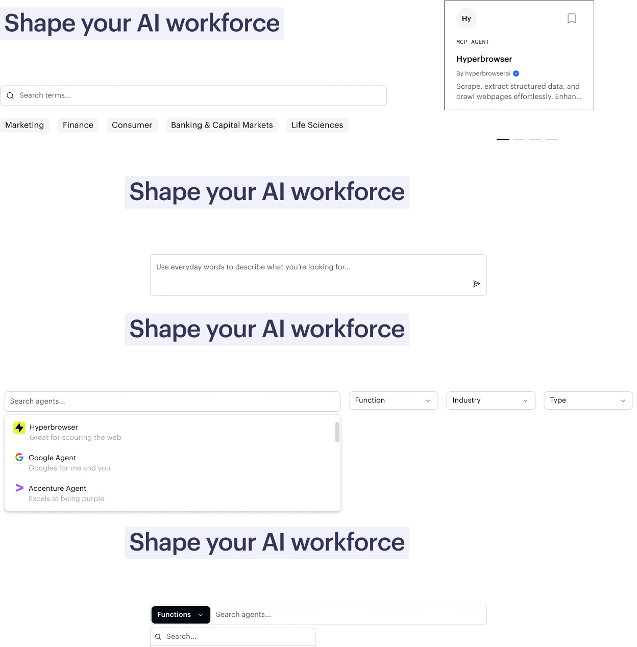 Search behavior exploration